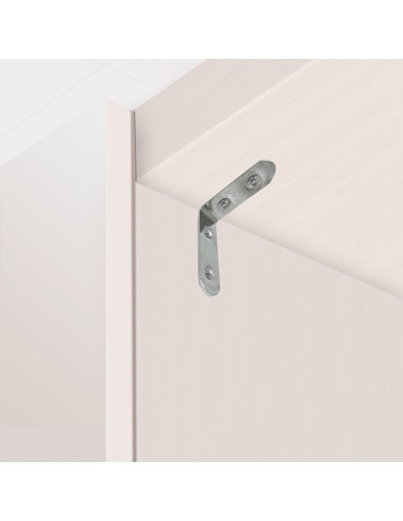 Ángulo refuerzo an24, acero inoxidable, 50 x 50 x 16 mm. 4 unidades