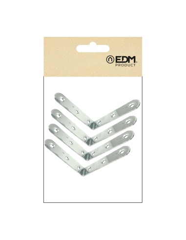 Ángulo refuerzo an24, acero inoxidable, 80 x 80...