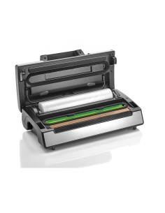 Máquina de vacío 20 l/min, con 2 rollos 28 x 600 cm 2