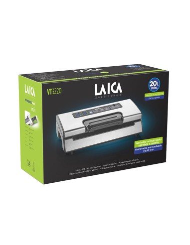 Máquina de vacío 20 l/min, con 2 rollos 28 x...