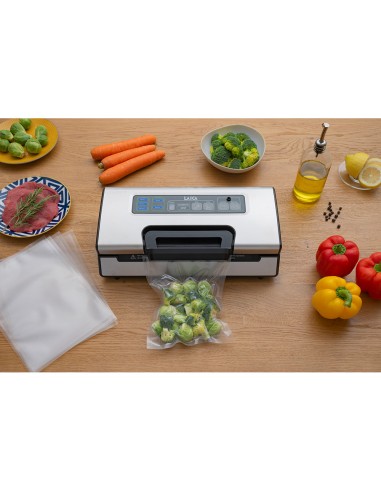 Máquina de vacío 20 l/min, con 2 rollos 28 x...