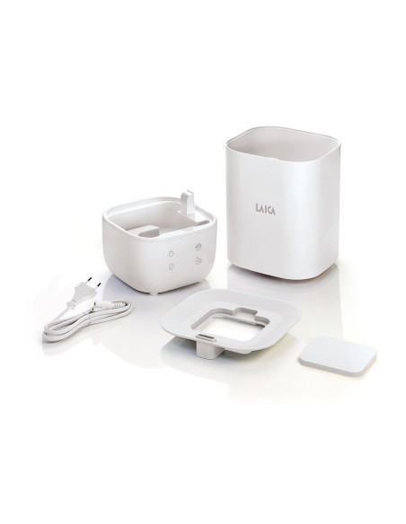 Humidificador a ultrasonidos y difusor de esencias silencioso 23 w