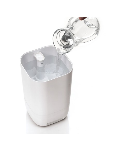 Humidificador a ultrasonidos y difusor de esencias silencioso 23 w