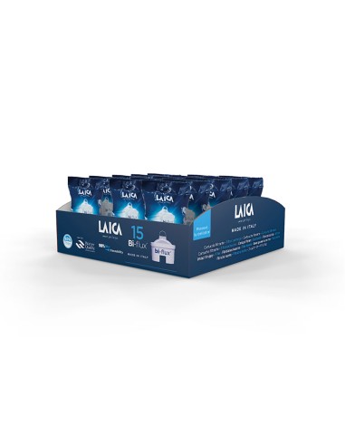 Expositor de 15 filtros bi-flux individuales