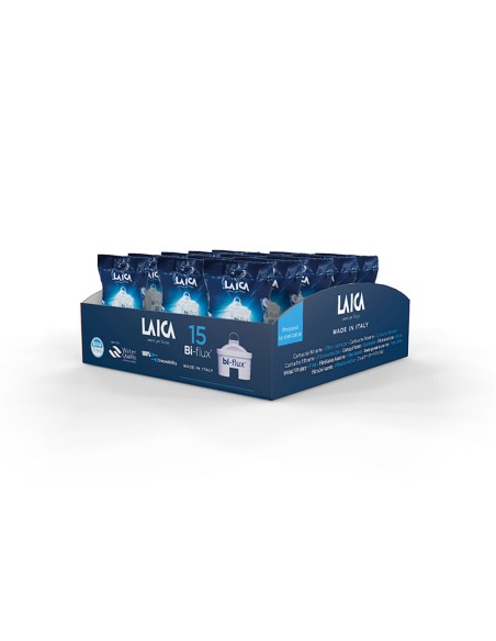 Expositor de 15 filtros bi-flux individuales