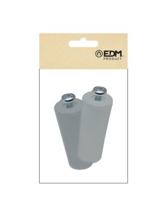 Tope persiana pr08, gris 40 mm 2 unidades 2