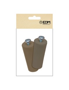 Tope persiana pr08, marrón 40 mm 2 unidades 2