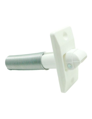 Guia cinta oscilante con muelle pr28 blanco, 75 x 40 mm
