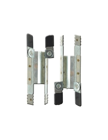 Seguro persiana cuña dentada pr25 acero inoxidable, 2 unidades