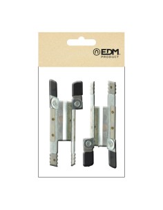 Seguro persiana cuña dentada pr25 acero inoxidable, 2 unidades 2