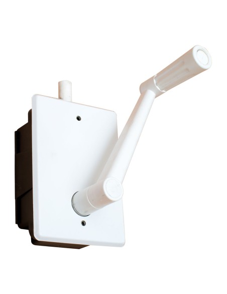 Torno persiana empotrado pr17 20 kg blanco