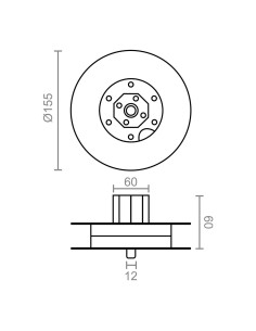Polea metalica con espiga pr19 zincado 150 mm 2