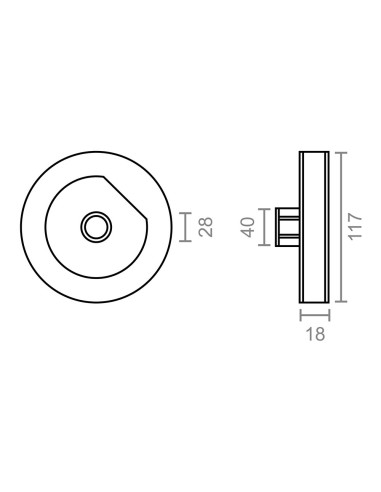 Polea plástico espiga pr21 negro para...