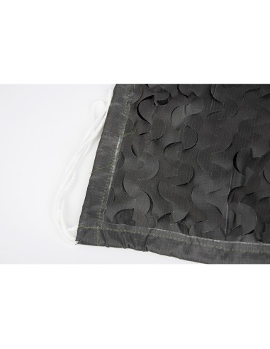 Toldo camuflaje reversible negro 3 x 4 m