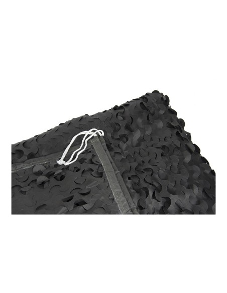 Toldo camuflaje reversible negro 3 x 4 m