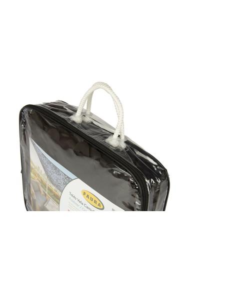 Toldo camuflaje reversible negro 3 x 4 m