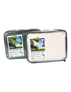 Toldo vela triangular verde 3,6 x 3,6 x 3,6 m 2