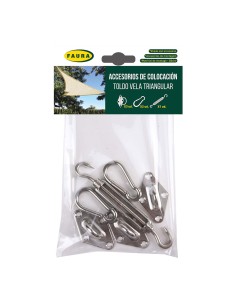Accesorios de colocación, para toldo vela triangular