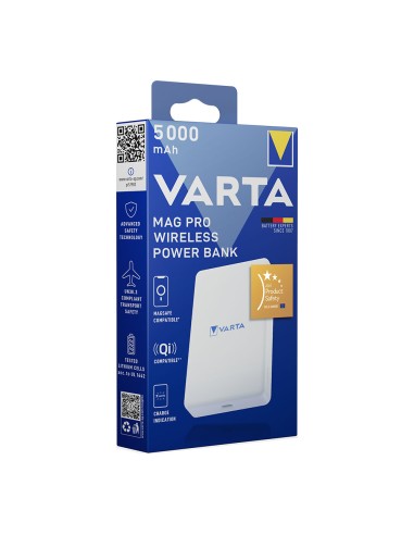 Wireless power bank mag pro 5000 mah 7,5 w (hasta 18,5 w por cable)