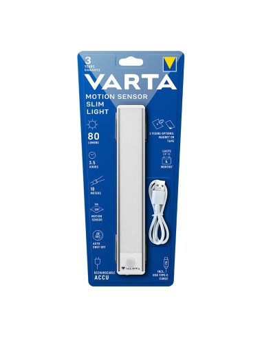 Piloto de noche con sensor de movimiento alargado