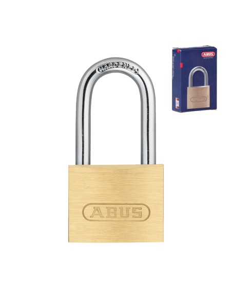 Candado de latón arco largo 713/40hb40, 40 mm, caja