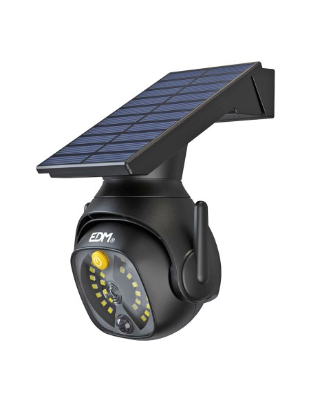 Cámara simulada con aplique solar