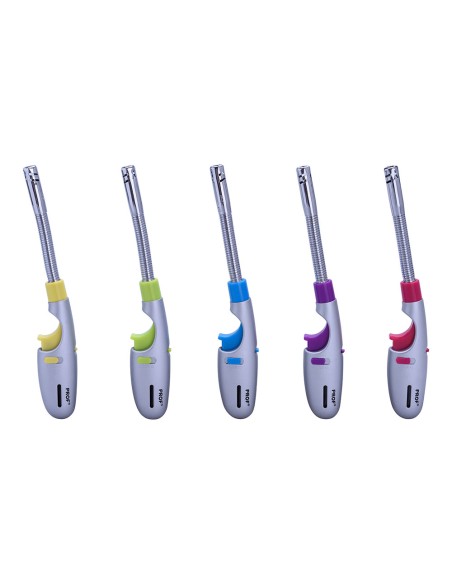 Encendedor electrónico recargable, flexible, colores surtidos