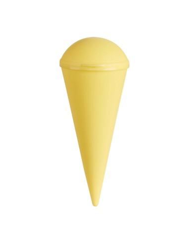 Cenicero playa, colores surtidos, 6 x 6 x 16 cm