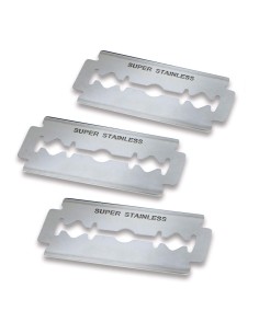 Cuchillas acero inoxidable para referencia 95947. 200 unidades