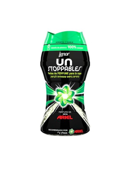 Suavizante unstoppables perlas de perfume ariel para la ropa 150 g