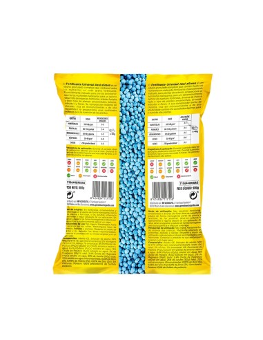 Fertilizante universal azul 800 g