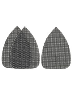 Hoja de lija de malla autoadherente para mouse, 3 uds