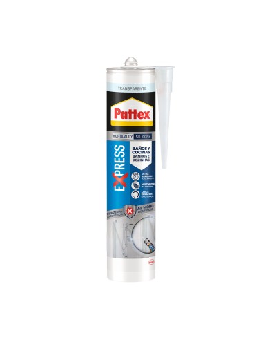 Pattex express transparente 280 ml