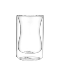 Vaso de doble pared palermo, resistentes a golpes y temperaturas 200 ml, 2 uds 2