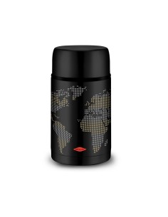 Termo para sólidos negro mapa 1000 ml