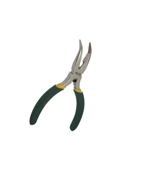 Mini alicate punta semiredonda curva 130 mm