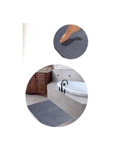 Alfombra de baño shaggy, colores surtidos 45 x 75 cm 2