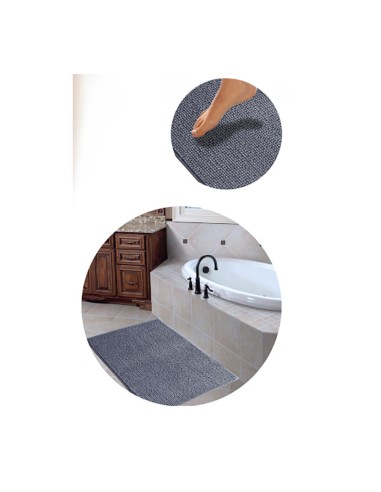 Alfombra de baño shaggy, colores surtidos 45 x...