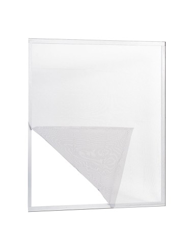 Mosquitera adhesiva blanca 120 x 240 cm, 2 piezas 65 x 240 cm