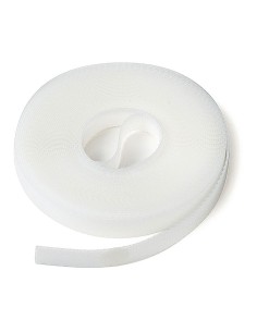 Cinta adhesiva blanca para mosquitera de poliéster, 650 cm
