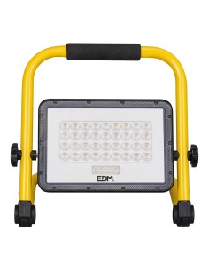 Foco solar de trabajo + panel solar 4000 lm, 6.400 k, luz fría, ip65 2