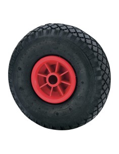 Rueda impinchable con nucleo poliamix y eje liso, carga máx. 100 kg, ø 26 cm
