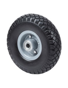 Rueda impinchable con nucleo metálico y rodamiento de bolas, carga máx. 100 kg, ø 26 cm
