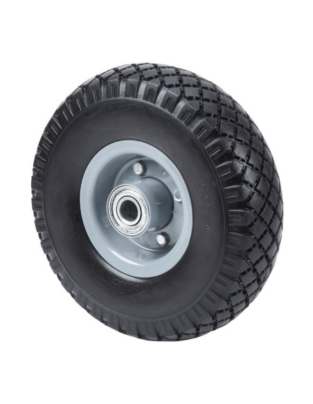 Rueda impinchable con nucleo metálico y rodamiento de bolas, carga máx. 100 kg, ø 26 cm