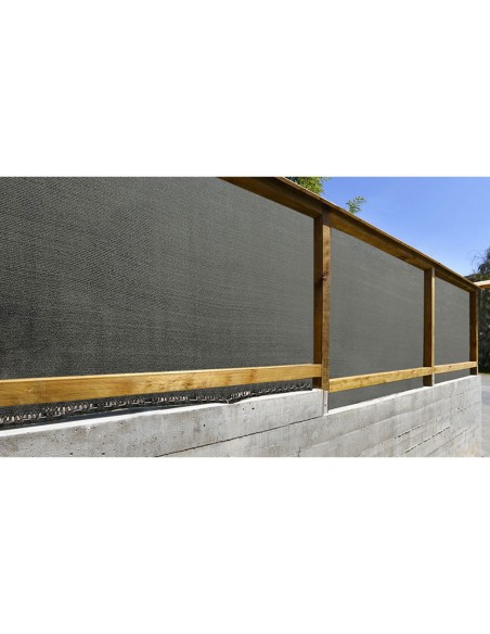 Malla ocultación antracita 230 gr/ m², 1 x 50 m