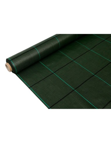 Malla antihierba 100 g/m² verde 1 x 10 m