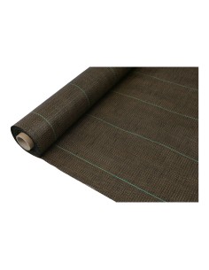 Malla antihierba 100 g/m² marrón 1 x 100 m