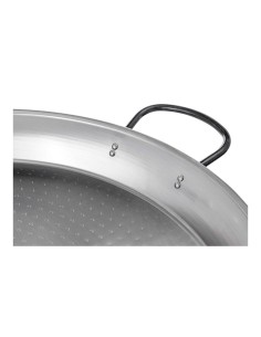 Paellera tradicional de acero pulido ø70 cm (30 personas) 2