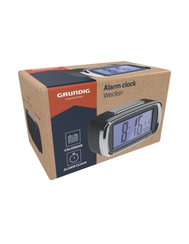 Reloj despertador a pilas 5,8 x 10 x 5,8 cm