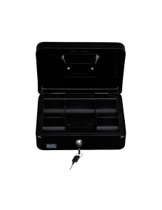 Caja de caudales 5 divisiones con 2 llaves 25 x 8,5 x 18 cm 2